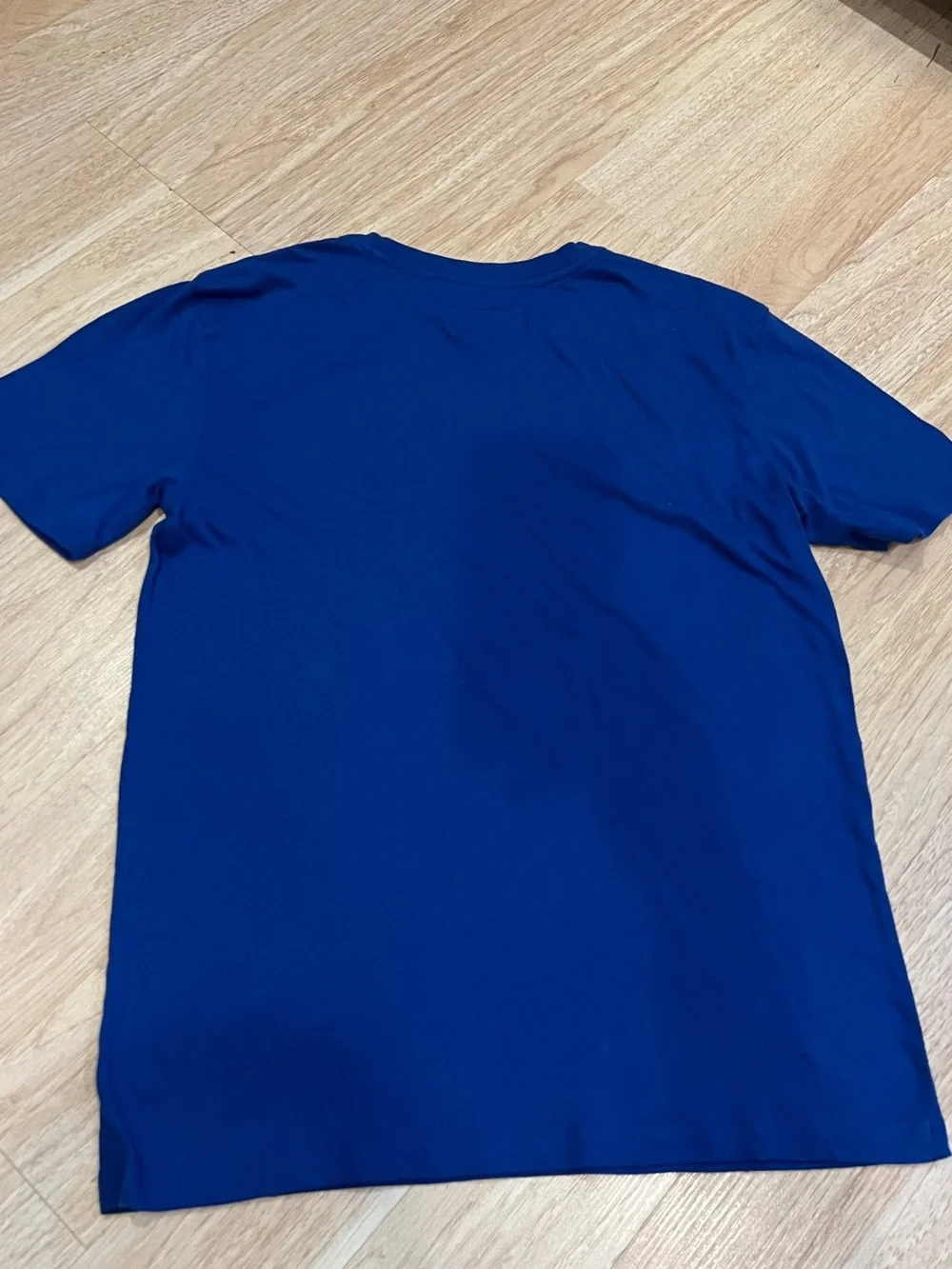 3 Old Navy Boys XXL short sleeves, Dark Grey Athletic Polo,  Blue and Navy Ts.